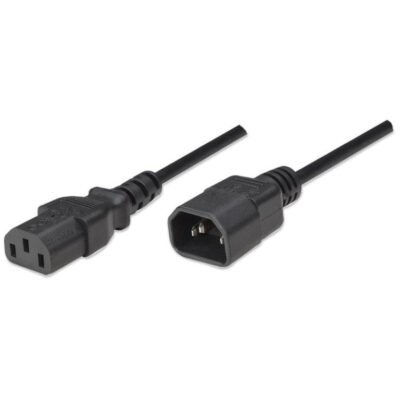 Przedłużacz Kabel Zasilający IEC320 C13 na C14 250V/10A 50cm ICOC 03-NC-005