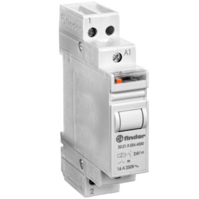Przekaźnik bistabilny impulsowy 1Z 16A 24V DC styk AgSnO2 20.21.9.024.4000
