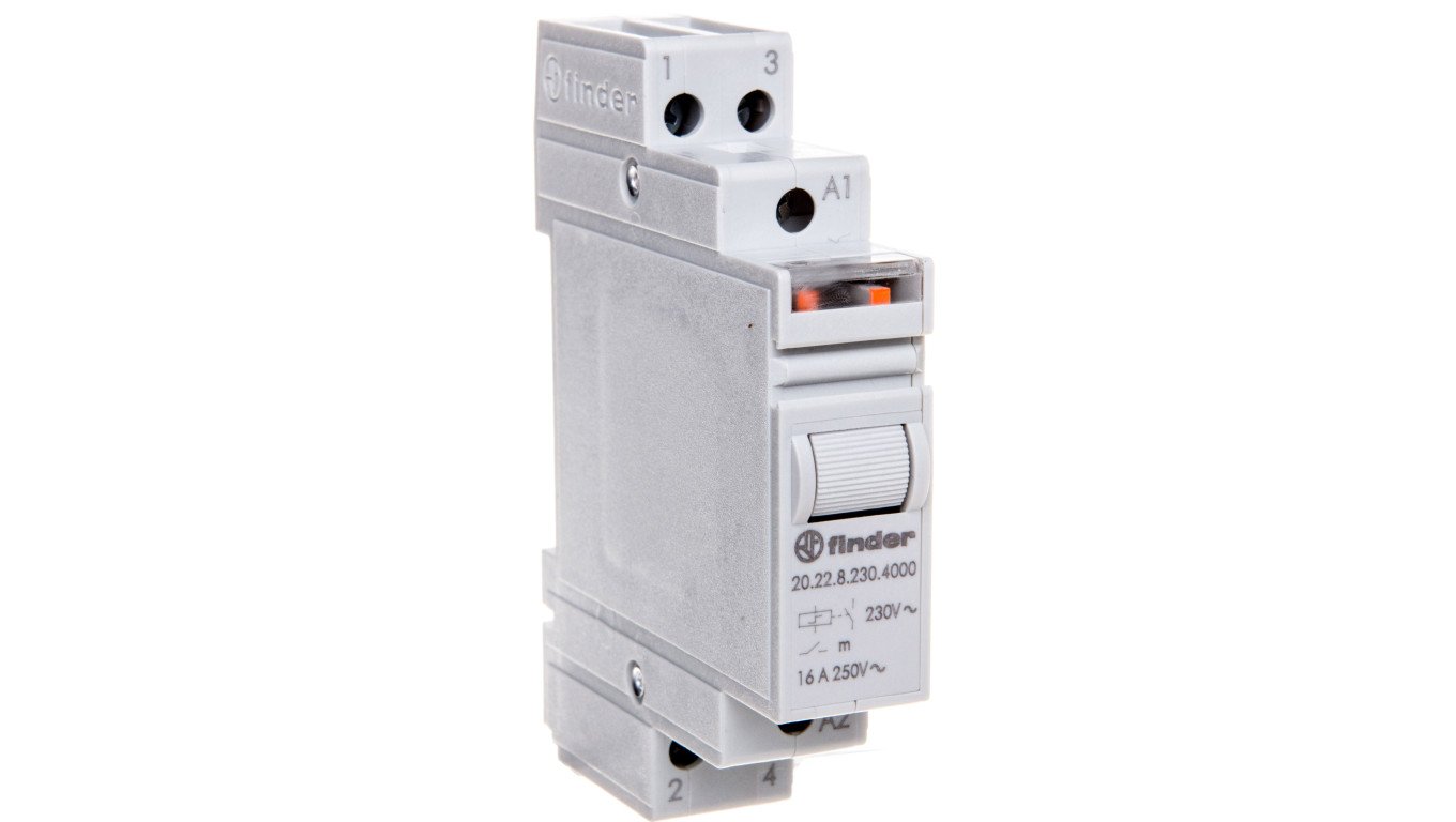 Przekaźnik bistabilny impulsowy 2Z 16A 230V AC 20.22.8.230.4000