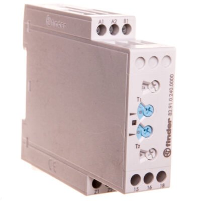 Przekaźnik czasowy 1P 16A 24-240V AC/DC 0,05s-10dni jednofunkcyjny LI, LE, PI, PE 250V 83.91.0.240.0000