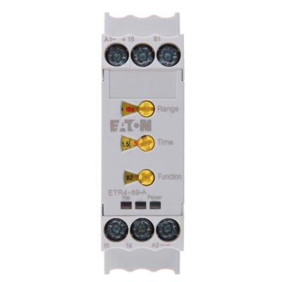 Przekaźnik czasowy 1P 3A 0,05sek-100h 24-240V AC/DC wielofunkcyjny ETR4-69-A 031891