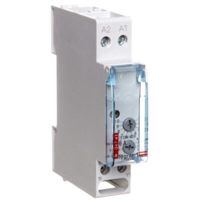Przekaźnik czasowy 1P 8A 0,1sek-100h 12-230V AC/DC opóźnione wyłączenie RC312 004741