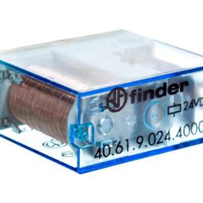 Przekaźnik miniaturowy 1P 16A 24V DC, styk AgSnO2 40.61.9.024.4000