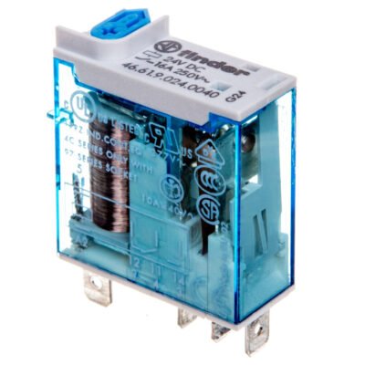 Przekaźnik miniaturowy 1P 24V DC 16A AgNi F46-61-9-024-0040 46.61.9.024.0040