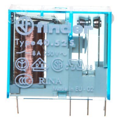 Przekaźnik miniaturowy 24V DC 2P 8A cewka czuła 40.52.7.024.0000