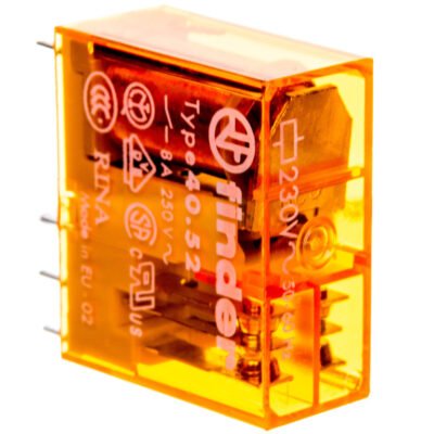Przekaźnik miniaturowy 2P 8A 230V AC AgNi 40.52.8.230.0000