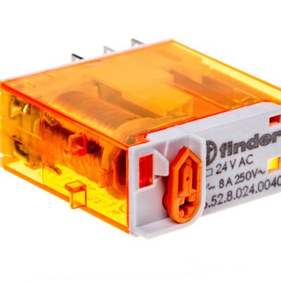 Przekaźnik miniaturowy 2P 8A 24V AC AgNi 46.52.8.024.0040