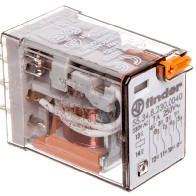 Przekaźnik miniaturowy przemysłowy 4P 7A 250V AC AgNi 55.34.8.230.0040