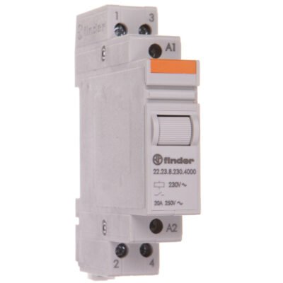 Przekaźnik modułowy mocy 1Z 1R 20A 230V AC, styk AgSnO2 F22-23-8-230-4000