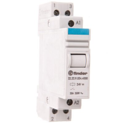 Przekaźnik modułowy mocy 2Z 20A 24V DC, styk AgSnO2 22.22.9.024.4000