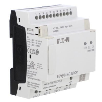Przekaźnik programowalny easyE4 230VAC/DC 8DI 4DO-R EASY-E4-AC-12RCX1 197216