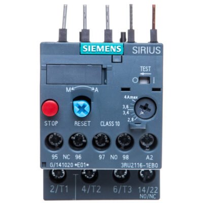 Przekaźnik termiczny 2,8-4A S00 3RU2116-1EB0