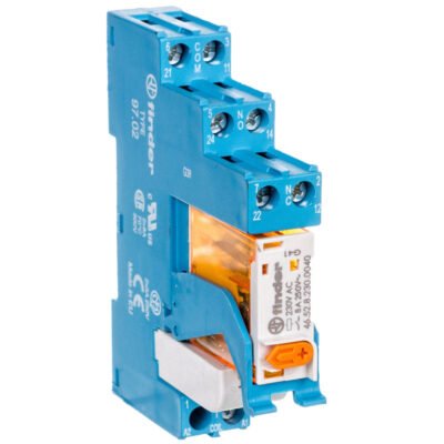 Przekaźnikowy moduł sprzęgający 2P 8A 230V AC 4C.02.8.230.0060