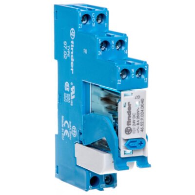Przekaźnikowy moduł sprzęgający 2P 8A 24V DC 4C.02.9.024.0050