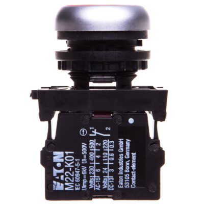 Przycisk sterowniczy czerwony /O/ 1R 22mm z samopowrotem M22-D-R-X0/K01 216510