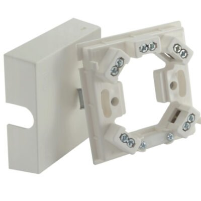 Puszka do podłączeń AGD do kuchenek 80x80x25mm 5 zacisków 6mm2 bezhalogenowa biała HAD01 35350206