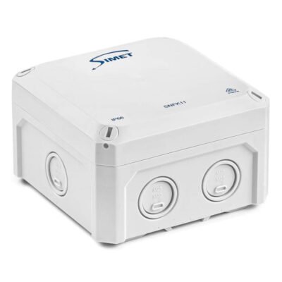 Puszka naścienna 110x110x67mm IP66 szara SNFK11 83169002