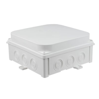 Puszka naścienna hermetyczna pusta 188x188x88mm IP67 samogasnąca bezhalogenowa odporna na UV biała N180x180S 35300206 /4szt./