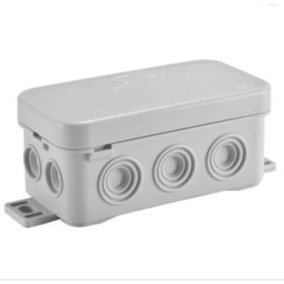 Puszka n/t hermetyczna pusta 89x42x38mm IP54 z dławicą zintegrowaną szara N8 83008002