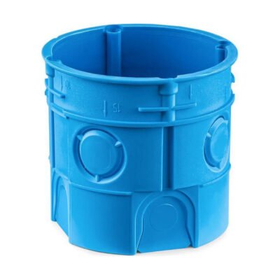 Puszka podtynkowa 60mm głęboka samogasnąca bezhalogenowa niebieska Z60D 34033203 /50szt./