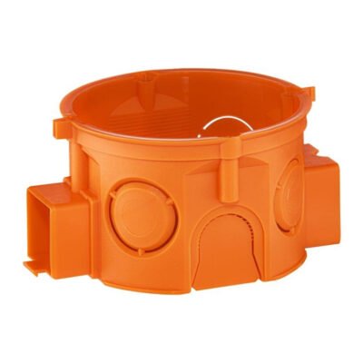 Puszka podtynkowa 60mm płytka szeregowa bezhalogenowa pomarańczowa S60KF 33054008 /100szt./