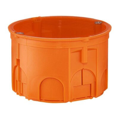Puszka podtynkowa 60mm płytka z wkrętami bezhalogenowa pomarańczowa Z60KFw 33049008 /80szt./