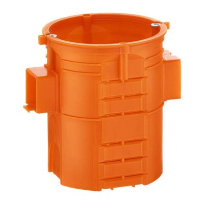 Puszka podtynkowa 60mm supergłęboka-80mm z wkrętami szeregowa bezhalogenowa pomarańczowa S60GFw 33009008 /35szt./