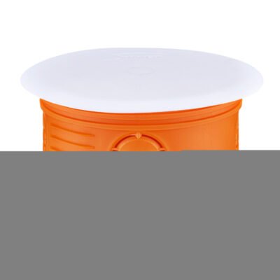 Puszka podtynkowa 70mm płytka-48,5mm z pokrywą bezhalogenowa pomarańczowa Z70KF 33036008 /40szt./