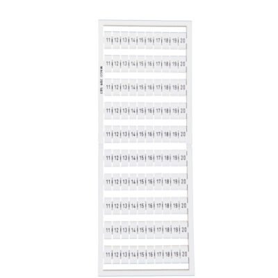 Ramka z oznacznikami 10x 11-20 209-503 /5szt./