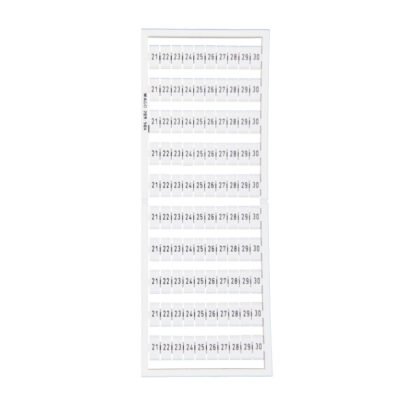Ramka z oznacznikami 10x 21-30 209-504 /5szt./