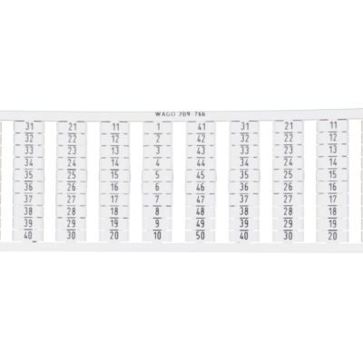 Ramka z oznacznikami 2x 1-50 209-766 /5szt./