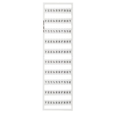 Ramka z oznacznikami 2x 51-100 209-507 /5szt./