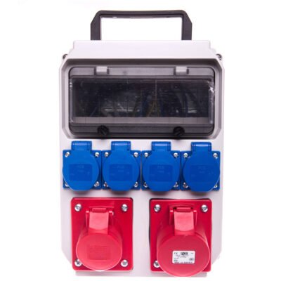 Rozdzielnica stacjonarna HEL 1x32A/4P+1x16A/4P+4x16AGS230V 9012605W