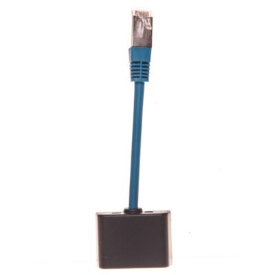 Rozgałęziacz 2 gniazda żeńskie/1 wtyk męski RJ45 DX-SPL-RJ45-2SL1PL 169142