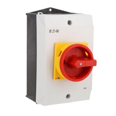 Rozłącznik 40A 3P 1Z+1R w obudowie IP65 czarna rączka z blokadą P1-40/I2/SVB/HI11 199910