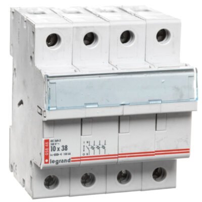 Rozłącznik bezpiecznikowy cylindryczny 3P+N 10x38mm RB348 005848