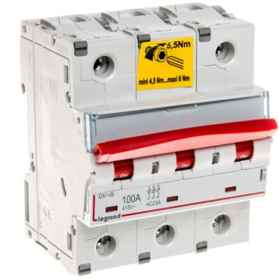 Rozłącznik modułowy 100A 3P 25kA FRX403 406538
