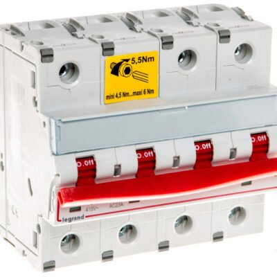 Rozłącznik modułowy 100A 4P 25kA FRX404 406546