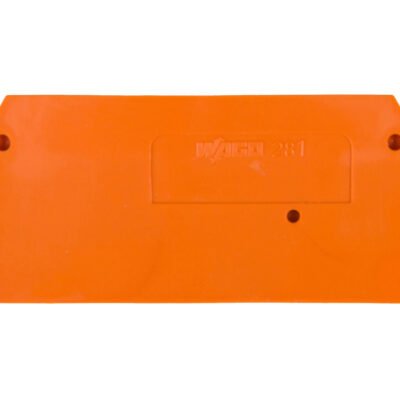Ścianka końcowa pomarańczowa 281-329 /25 szt./
