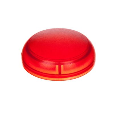 Soczewka lampki 22mm płaska czerwona M22-XL-R 216454