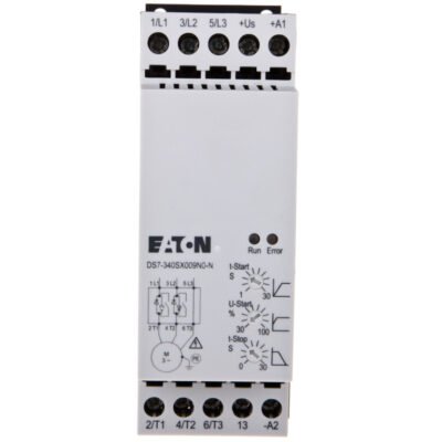 Softstart 3-fazowy 400VAC 9A 4kW/400V Uc=24V AC/DC DS7-340SX009N0-N 134910