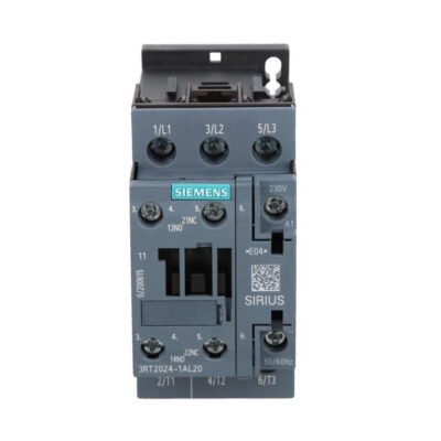 Stycznik mocy 12A 3P 230V AC 1Z 1R S0 3RT2024-1AL20
