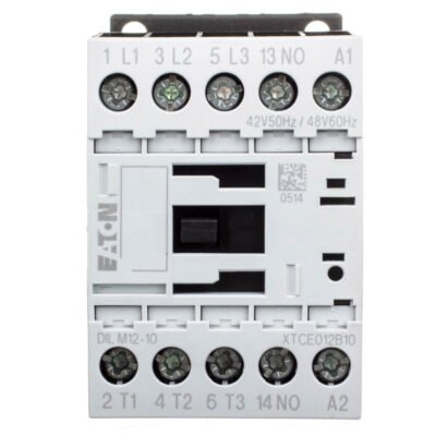 Stycznik mocy 12A 3P 42V AC 1Z 0R DILM12-10(42V50HZ,48V60HZ) 276826