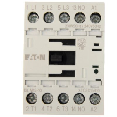 Stycznik mocy 15A 3P 230V AC 1Z 0R DILM15-10 (230V50HZ,240V60HZ) 290058