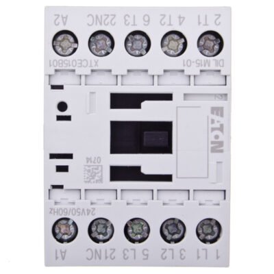 Stycznik mocy 15A 3P 24V AC 0Z 1R DILM15-01(24V50/60HZ) 290097