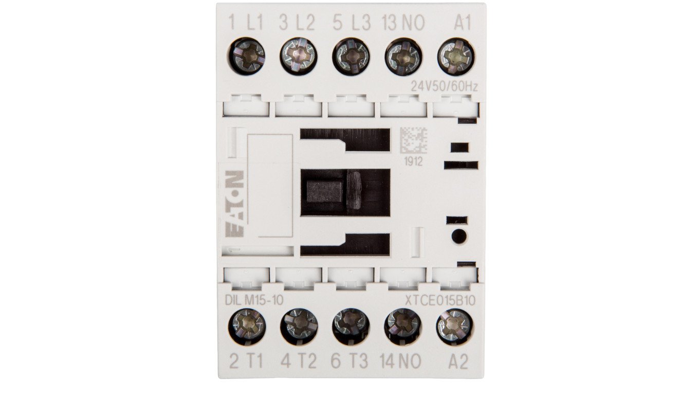 Stycznik mocy 15A 3P 24V AC 1Z 0R DILM15-10(24V50/60HZ) 290062