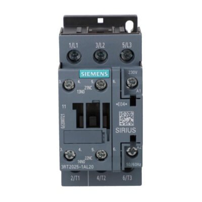 Stycznik mocy 17A 3P 230V AC 1Z 1R S0 3RT2025-1AL20