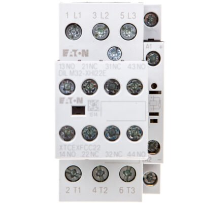 Stycznik mocy 17A 3P 24-27V DC 2Z 2R DILM17-22(RDC24) 106371