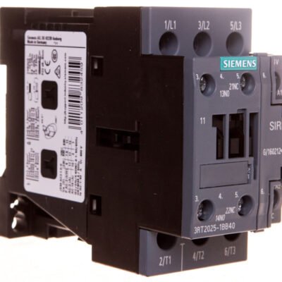 Stycznik mocy 17A 3P 24V DC 1Z 1R S0 3RT2025-1BB40