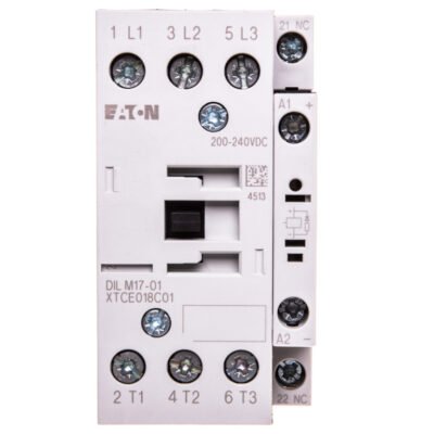 Stycznik mocy 18A 3P 200-240V DC 0Z 1R DILM17-01(RDC240) 277053